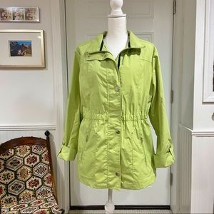 Mackintosh New England Lightweight Lime Rain/Fall Jacket